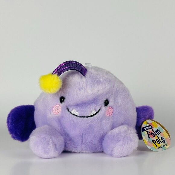 Aurora World Plush - Palm Pals - Blinky Angler Fish (5 inch) - Stuffed Plush - Picture 1 of 5